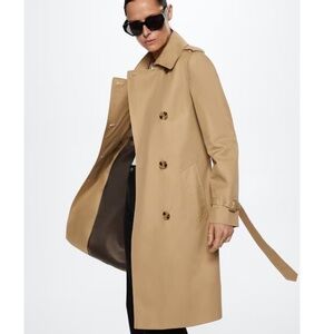 Mango Cotton Classics Trench
